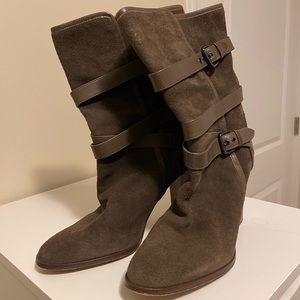 Coach Suede Ladies Boots - Size 10
